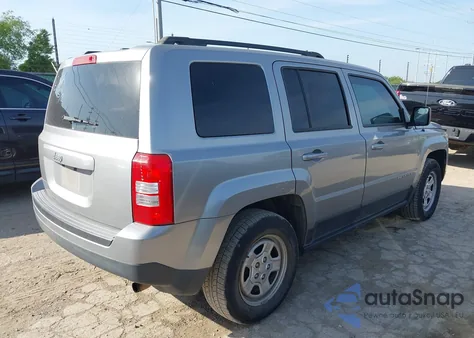 2016 Jeep Patriot Sport из США, поврежденный, VIN 1C4NJPBA3GD735222